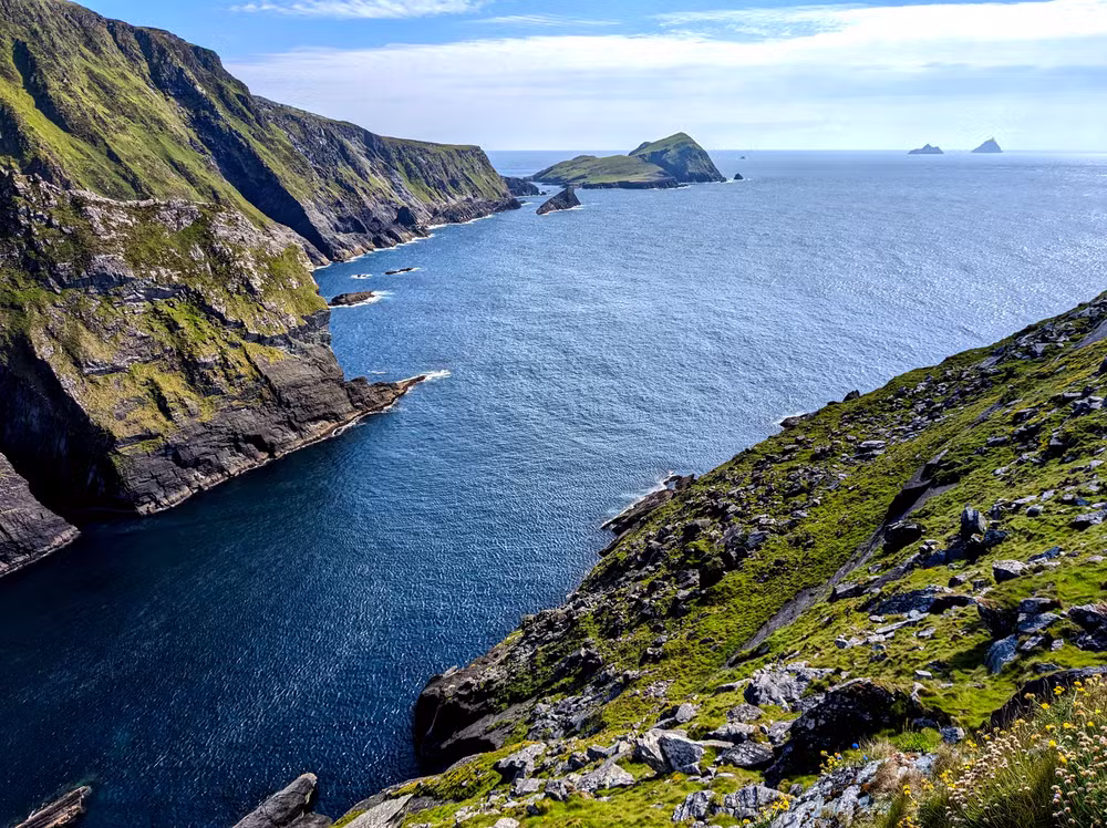 Kerry Cliffs, Ireland, June 2024, Edited